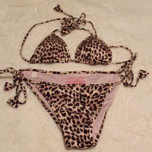 VICTORIA SECRET Animal Print Bikini Set